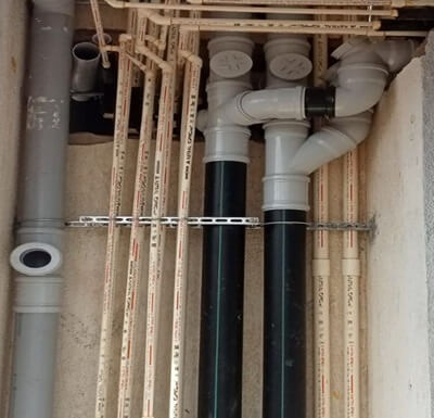 Repiping a Residential Complex