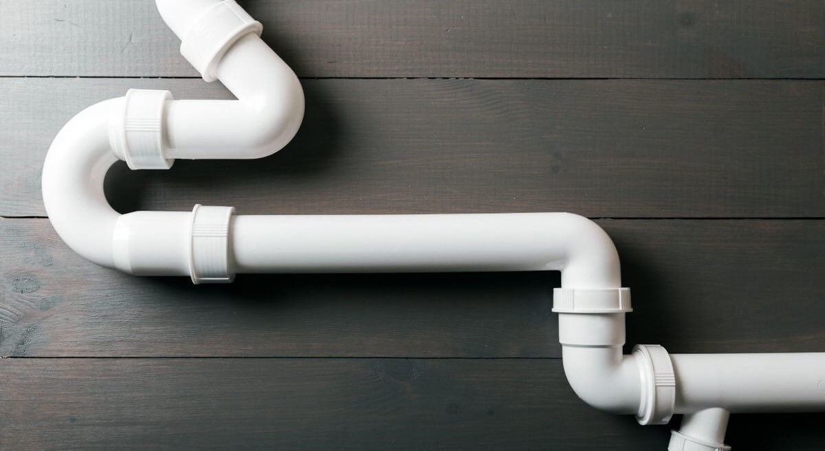 Image of a white pipe