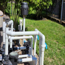 This is an swimming pool plumbing.