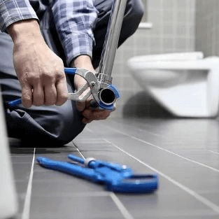 It's a tool used to tighten and loosen threaded pipes and fittings.